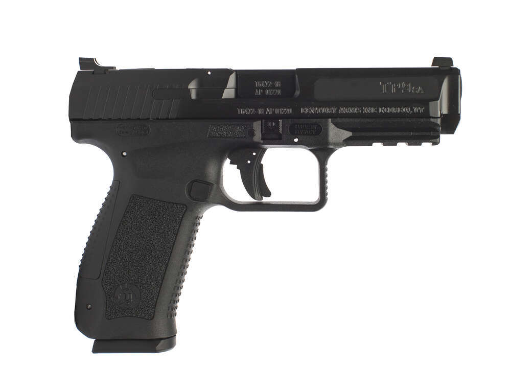 Handguns Century Arms 4.46" 9mm CIA*HG4863N     CANIK TP9SA MOD2 4.19  9MM 18R BLK • Model: 4.46"